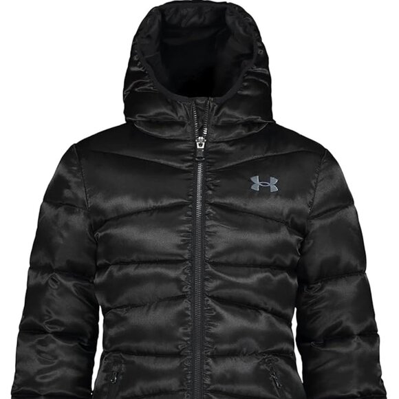 Under Armour Girl's Quilted Puffer Jacket - Picture 1 of 2